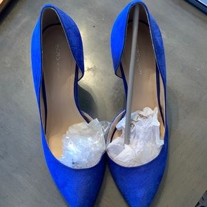 Blue BCBG Heels